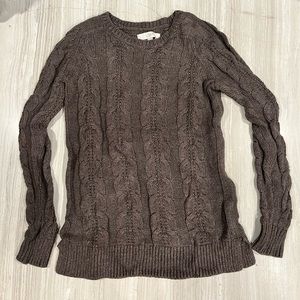 Ann Taylor Loft Cable Knit Sweater
